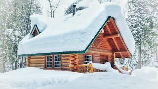 Wilderness Cabin in 5 FEET of Snow! / Ep121 / Outsider Cabin Build