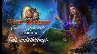 Royal Romances 4 f2p : Curse of runswick - full game walkthrough.