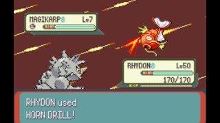 OLD #32 Horn Drill - Pokémon move generations I-VII