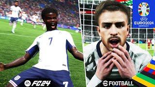 EA Sports FC 24 vs eFootball 2024 - Euro 2024 Comparison - Graphics, Player Animations & More