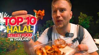 10 Street Foods to TRY in Thailand! / Trip to Ayutthaya / Halal Food Tour 2024