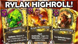 Felemental, Rylak Metalhead and Brann Combo! | Hearthstone Battlegrounds