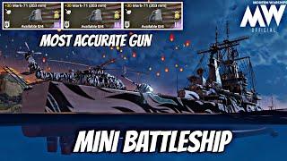 Mark-71(203mm) - Most Accurate gun with USS Arkansas gameplay- Modern Warships