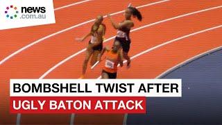 Track athlete in high school baton attack faces bombshell charge