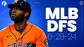 MLB DFS Picks & Strategy for DraftKings & FanDuel (6/28/24)