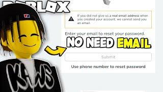 How to Recover Your Roblox Account Without Password Or Email - NO PIN/PASSWORD Or EMAIL in 2022