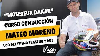 Curso de conducción con MATEO MORENO | Video 3 Freno trasero y ABS