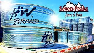 BECOMING A ONE STOP SHOP - Check out Seven Peaks Fence And Barns options of FEEDERS and STOCK TANKS