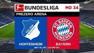 TSG Hoffenheim Vs Bayern Munich - Bundesliga Matchday 34 | FootWorld 2.0