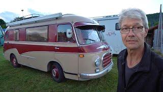 Die besten Wohnmobil Klassiker  Blaustein Setra 1959 Campervan