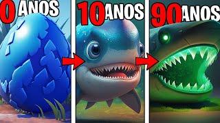 DO OVO A MEGA TOXICO TUBARÃO! A EVOLUÇÃO COMEÇOU! RICHARD E REX ARK