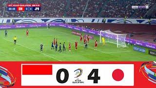 Indonesia vs. Japan [0-4] | AFC Asian Qualifiers 2026 | Match Highlights!