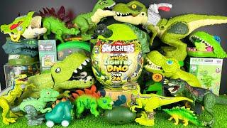 Jurassic World Unboxing Review Asmr Dinosaur Colorful Big T-rex Stegosaurus Velociraptor