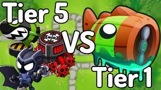 All Tier 5s VS. Tier 1 Bloonariuses