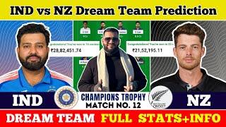 IND vs NZ Dream Team Prediction|IND vs NZ Fantasy11 Prediction|IND vs NZ Dream Team|