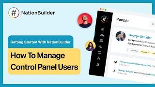 How to manage control panel users in NationBuilder