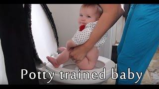 Potty Training (She Is 6 Months Old) - Babys World