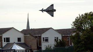 Awesome Low RAF Typhoon Jet Flybys at Duxford Battle Of Britain Airshow 2024