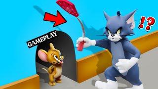 TOM TRIED TO CATCH JERRY IN RATTY CATTY GAME !!