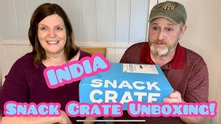 Snack Crate Unboxing ⭐️India⭐️ #snackcrate