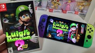 Luigi's Mansion 2 HD Unboxing and Gameplay