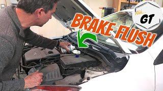 Mazda 3 Brake System Fluid Test & Flush - Two Person Method