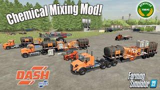 (PHIBER DASH CHEMICAL MIXING ‘TUTORIAL?’) NEW MODS! ON Farming Simulator 22 | (From) 18th June 24.