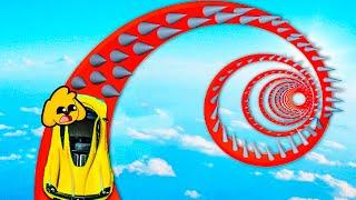 RETO de la ESPIRAL de PINCHOS 100% IMPOSIBLE en GTA 5 ONLINE #14 (MIKECRACK)