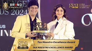 CA Abhishek Jainwins GEA 2024 | Global Excellence Awards 2024 by Brand Empower