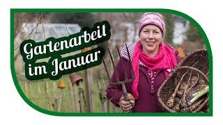 Gartenarbeiten im Januar ️ | Selbstversorgeralltag im Gartengemüsekiosk, Einblicke