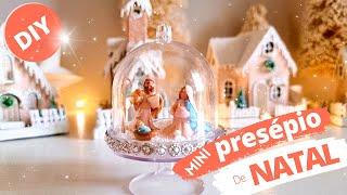 MINI PRESÉPIO DE NATAL | DECORAÇÃO DE NATAL | CHRISTMAS DECOR | DIY DE NATAL