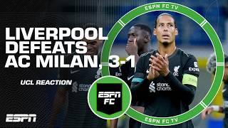 ‘TOTALLY DOMINATING’  Steve Nicol reacts to Liverpool’s UCL win vs. AC Milan | ESPN FC