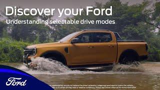 How to use selectable drive modes | Discover your Ford Ranger