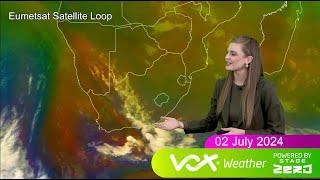 02 July 2024 | Vox Weather Forecast powered by Stage Zero