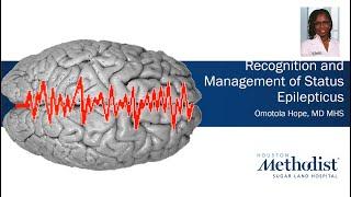 Recognition and Management of Status Epilepticus