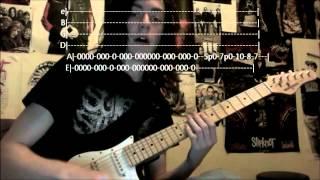 How To Play: (With Tabs) A Prophecy - Asking Alexandria
