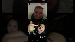 Ay Huncho going live with 6side goons after snatching young6ix chain full livestream.