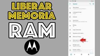 Liberar MEMORIA RAM para Siempre en Teléfonos de Gama Media Motorola 2022 Acelerar Sin Aplicaciones