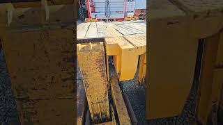 FOLDING NECK TRAILER 1993 Kalyn Siebert 50 ton triaxle #farmer #farming #farmlife #farmequipment