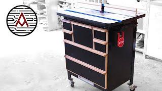 Ultimate Router Table Storage Cabinet | Plans