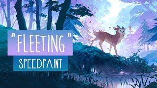 Fleeting | SPEEDPAINT | Photoshop CC