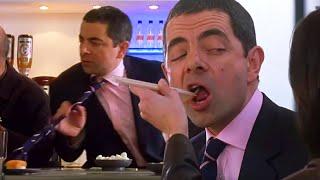 Sushi Drama | Johnny English | Funny Clips | Mr Bean Official | Mr Bean