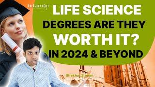 Are Life Science Degrees Worth It In 2024 & Beyond? SCOPE? #lifescience #biotechnology #scope