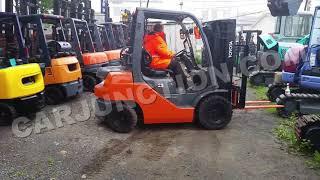 Toyota 8FD30 Forklift for sale at Car Junction Japan.