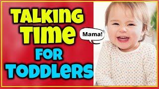 Baby's First Words - Flashcards - Teach Baby To Talk - Baby and Toddler Learning Videos - Mama, Dada