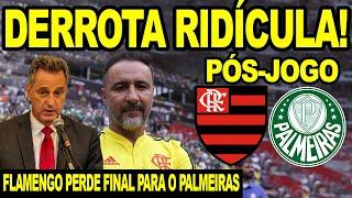 DERROTA RIDÍCULA DO FLAMENGO PARA O PALMEIRAS! MENGÃO PERDE FINAL DE SUPERCOPA DO BRASIL