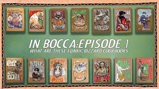 Italy In Bocca episode 1  What are these rare, funky cardboard cookbooks all about?