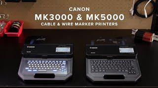 Canon MK3000/MK5000 Cable & Wire Marker Printer