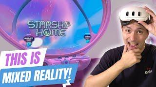 BEST MIXED REALITY GAME ON QUEST 3 / 3S YET? - Starship Home