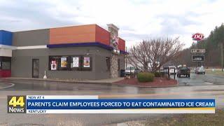 Parents claim employees at Kentucky Dairy Queen were forced to eat ice cream mixed with cleaning